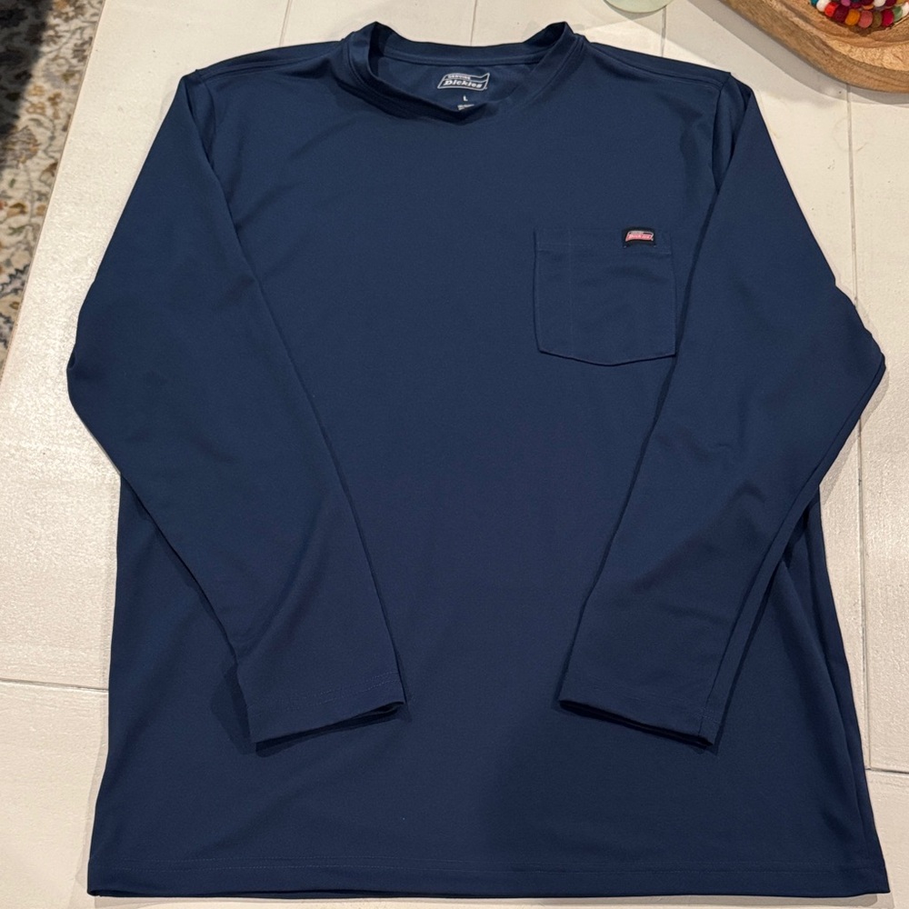 Dickies Dark Blue Long Sleeve Shirt